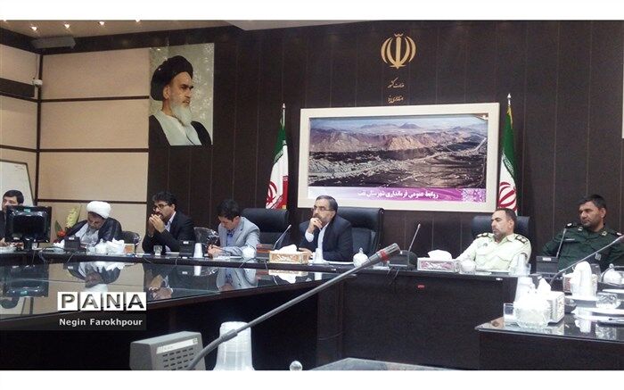 جلسه ستاد اربعین شهرستان تفت برگزار شد