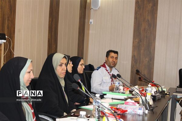 مراسم تجلیل از مربیان و عوامل اجرایی نهمین دوره اردوی ملی  پیشتازان سازمان دانش‌آموزی  البرز