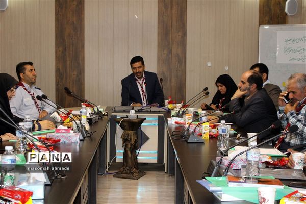 مراسم تجلیل از مربیان و عوامل اجرایی نهمین دوره اردوی ملی  پیشتازان سازمان دانش‌آموزی  البرز