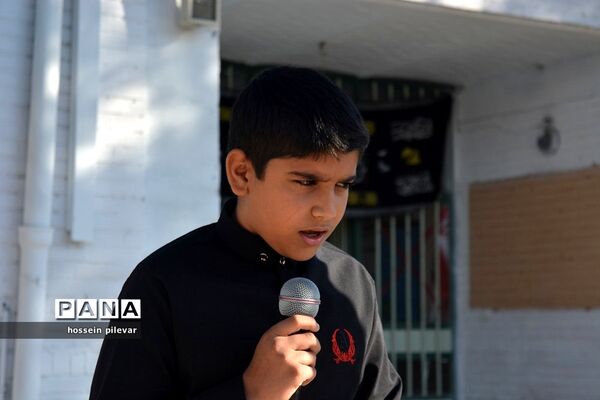 مراسم عزاداری اربعین در دبیرستان شهید نواب صفوی