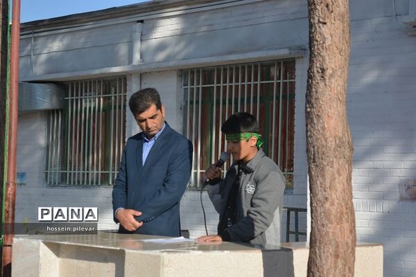 مراسم عزاداری اربعین در دبیرستان شهید نواب صفوی