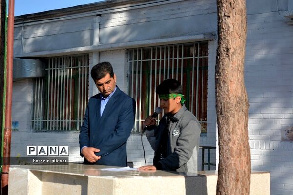 مراسم عزاداری اربعین در دبیرستان شهید نواب صفوی