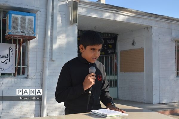 مراسم عزاداری اربعین در دبیرستان شهید نواب صفوی