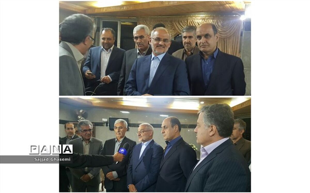 ورود وزیر آموزش و پرورش به گلستان