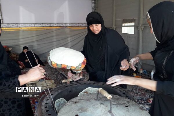 حال و هوای مواکب اربعین حسینی در مرز چزابه