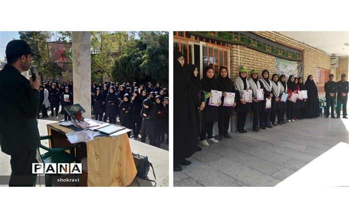 مراسم معارفه و تکریم فرمانده واحد شهید عاملی طرقبه شاندیز برگزار شد