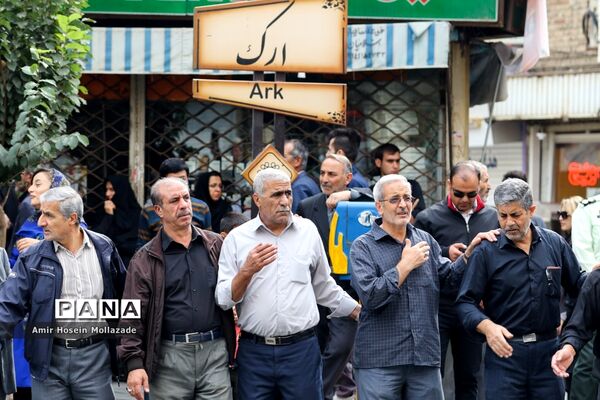 عزاداری خیابانی اربعین حسینی در ارومیه