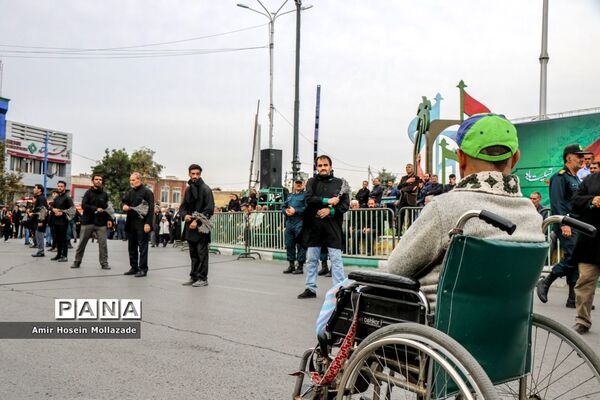 عزاداری خیابانی اربعین حسینی در ارومیه