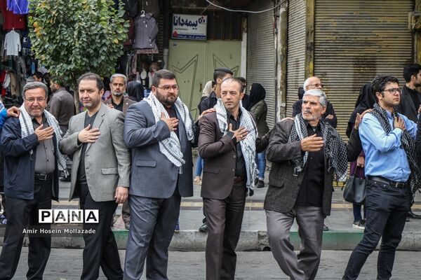 عزاداری خیابانی اربعین حسینی در ارومیه