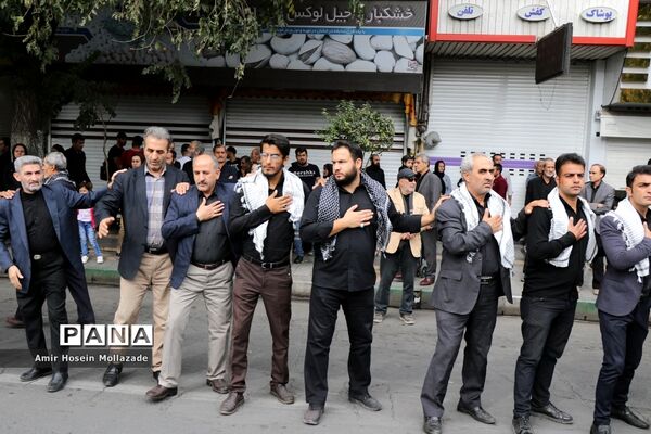 عزاداری خیابانی اربعین حسینی در ارومیه