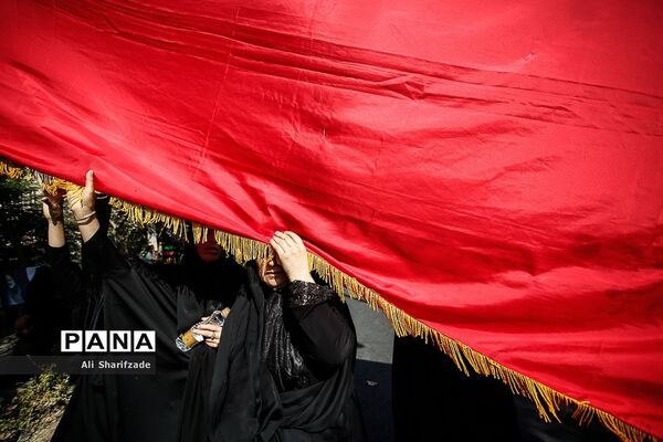 زیر پرچم امام حسین (ع)