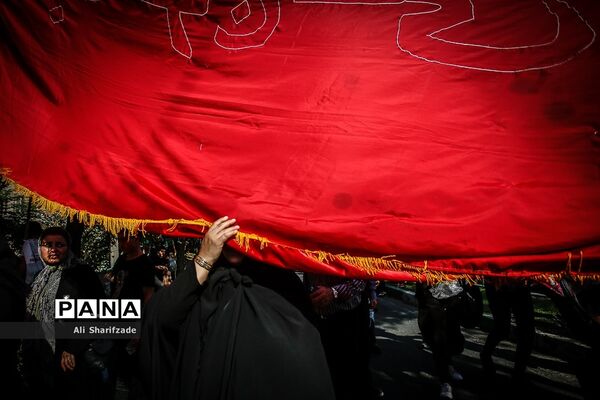 زیر پرچم امام حسین (ع)