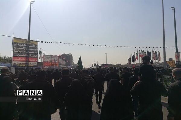 راهپیمایی عاشقان امام حسین(ع) ویاران باوفایش درشهرری