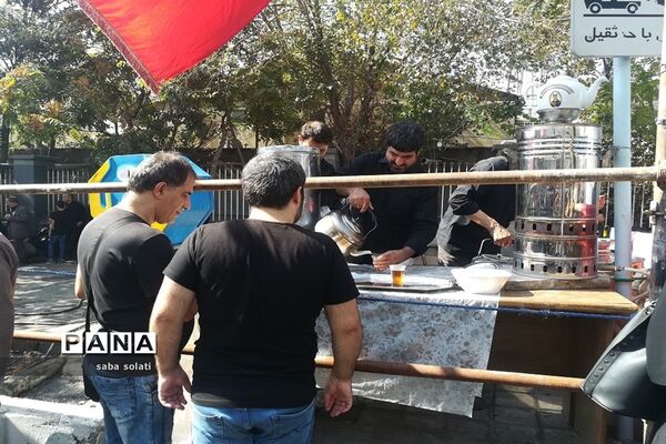 راهپیمایی عاشقان امام حسین(ع) ویاران باوفایش درشهرری