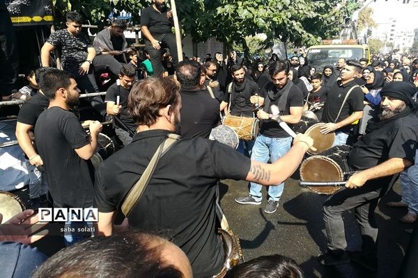 راهپیمایی عاشقان امام حسین(ع) ویاران باوفایش درشهرری