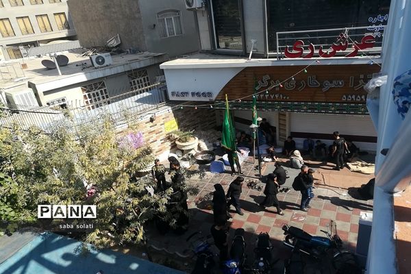 راهپیمایی عاشقان امام حسین(ع) ویاران باوفایش درشهرری