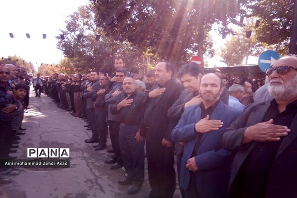 مراسم عزاداری اربعین حسینی در اسدآباد