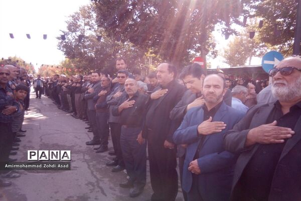 مراسم عزاداری اربعین حسینی در اسدآباد
