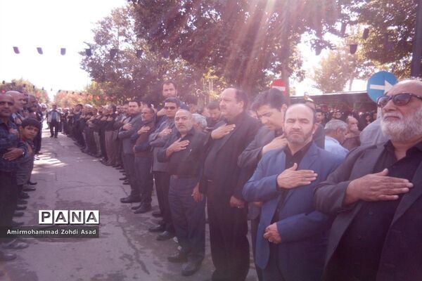 مراسم عزاداری اربعین حسینی در اسدآباد