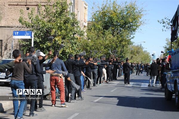 برگزاری مراسم اربعین در شهرستان تایباد