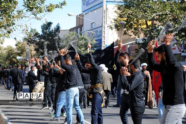 برگزاری مراسم اربعین در شهرستان تایباد