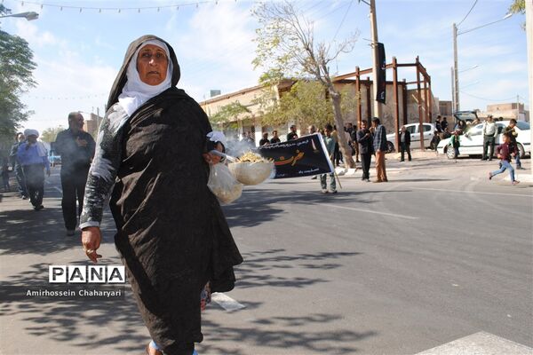 برگزاری مراسم اربعین در شهرستان تایباد