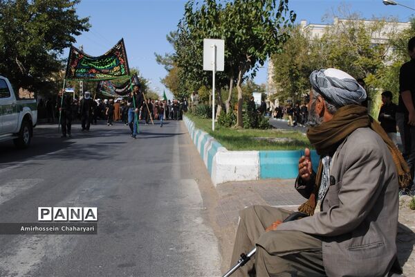 برگزاری مراسم اربعین در شهرستان تایباد