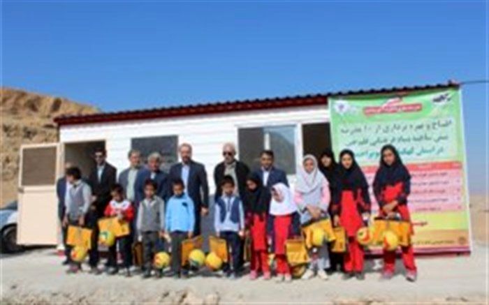 بهره برداری از ۱۰ مدرسه پیش ساخته قلم چی در استان کهگیلویه و بویراحمد