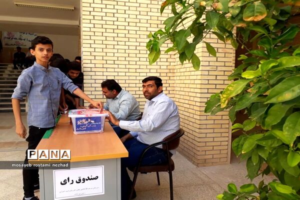 انتخابات شورای دانش‌آموزی در مدارس جویم