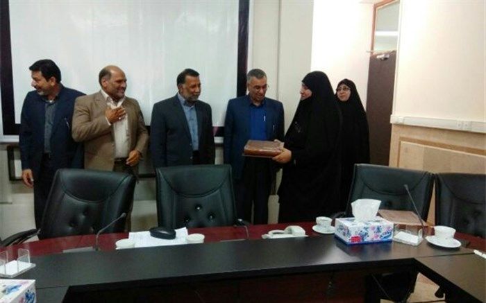 آئین تکریم و معارفه معاون آموزش ابتدایی و رئیس اداره انجمن اولیا ومربیان اداره کل برگزار شد