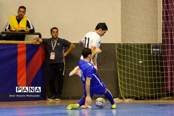 دیدار تیم‌های ترکمنستان و قرقیزستان از سری بازی‌های مرحله مقدماتی فوتسال آسیا