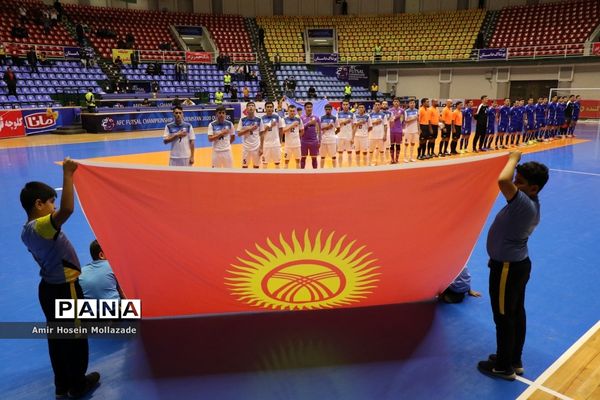 دیدار تیم‌های ترکمنستان و قرقیزستان از سری بازی‌های مرحله مقدماتی فوتسال آسیا