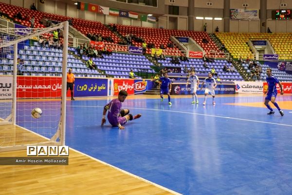 دیدار تیم‌های ترکمنستان و قرقیزستان از سری بازی‌های مرحله مقدماتی فوتسال آسیا