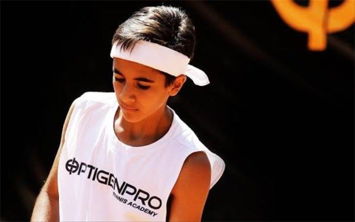 نوجوان ایرانی نایب قهرمان تنیس آسیا شد