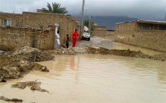 سیل در لرستان و احتمال طغیان رودخانه‌