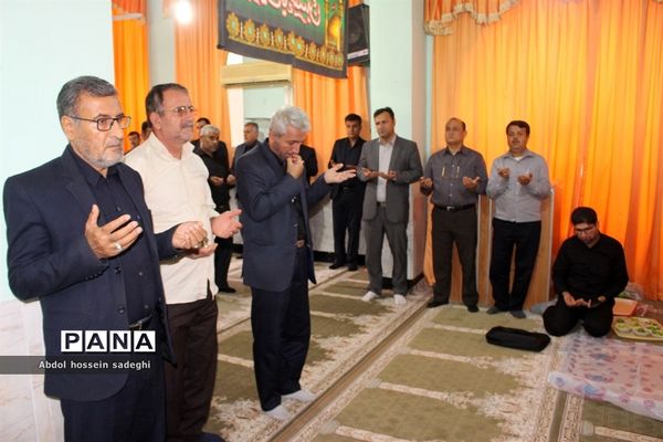 مراسم عزاداری رحلت پیامبر اعظم و شهادت حضرت امام حسن مجتبی(ع) و حضرت امام رضا (ع)در آموزش و پرورش استان بوشهر