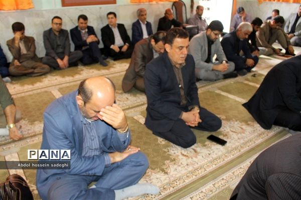 مراسم عزاداری رحلت پیامبر اعظم و شهادت حضرت امام حسن مجتبی(ع) و حضرت امام رضا (ع)در آموزش و پرورش استان بوشهر