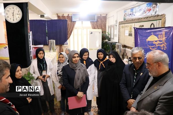 بازدید مدیر سازمان دانش‌آموزی خراسان رضوی از خدمت‌رسانی پیشتازان به زائران امام رضا (ع)