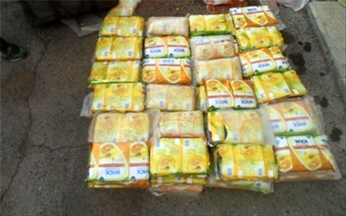 کشف 50 کیلو حشیش از خودروی   پراید