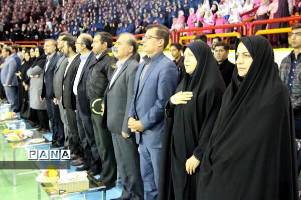 افتتاحیه ششمین المپیاد ورزشی درون مدرسه ای