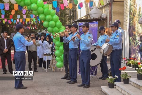 آیین استانی گرامیداشت هفته پدافند غیرعامل در مدارس فارس