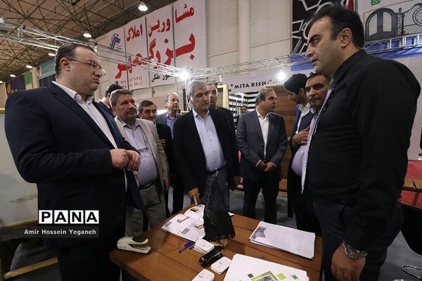 افتتاحیه نمایشگاه بین‌المللی صنعت ساختمانی در کیش