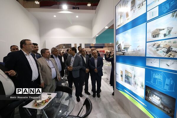 افتتاحیه نمایشگاه بین‌المللی صنعت ساختمانی در کیش