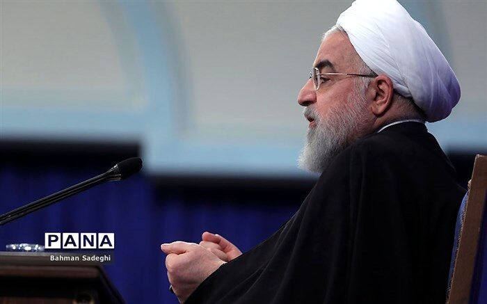 قدردانی رئیس‌جمهوری از حاضران در راهپیمایی اربعین