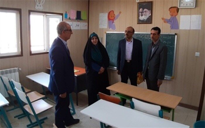 بازدید معاون آموزش ابتدایی اداره کل آموزش و پرورش اصفهان از مدارس شهرستان سمیرم