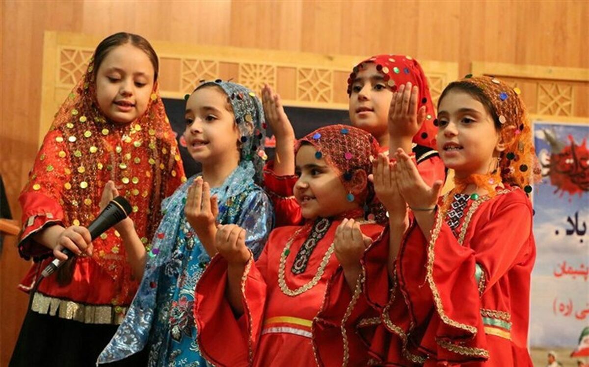جشن غنچه ها در قزوین برگزار شد