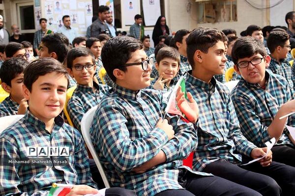 آیین استانی بیست و دومین انتخابات شورای دانش‌آموزی در ناحیه 3 اهواز