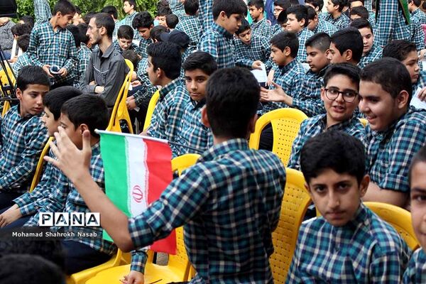 آیین استانی بیست و دومین انتخابات شورای دانش‌آموزی در ناحیه 3 اهواز