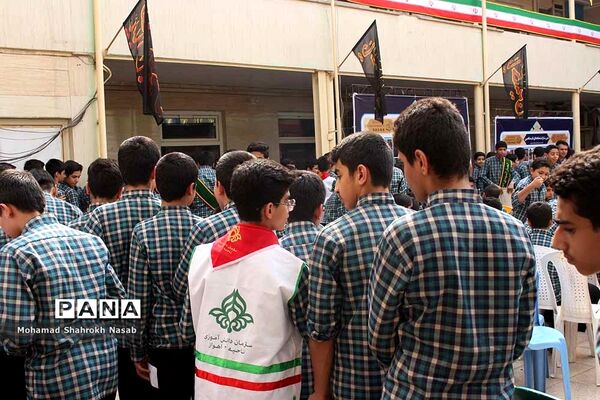 آیین استانی بیست و دومین انتخابات شورای دانش‌آموزی در ناحیه 3 اهواز