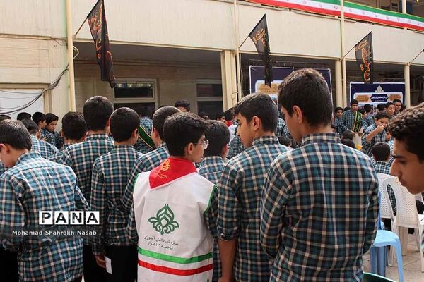 آیین استانی بیست و دومین انتخابات شورای دانش‌آموزی در ناحیه 3 اهواز